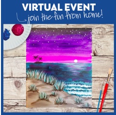 VIRTUAL EVENT! PAINT AT HOME!